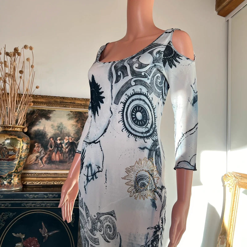 Roberto Cavalli - Maxi Dress - 42 XL - Vintage 2003