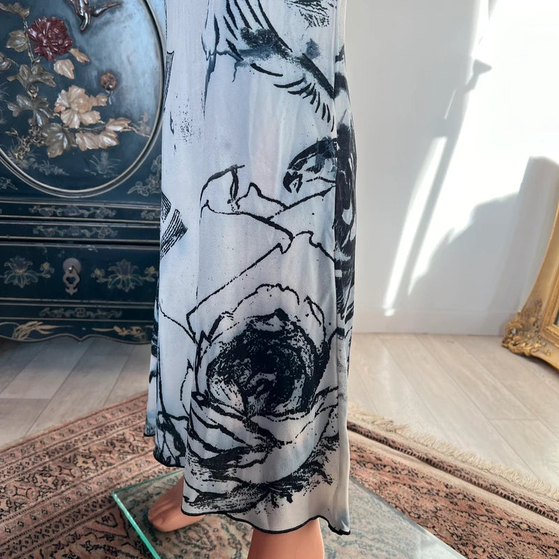 Roberto Cavalli - Maxi Dress - 42 XL - Vintage 2003