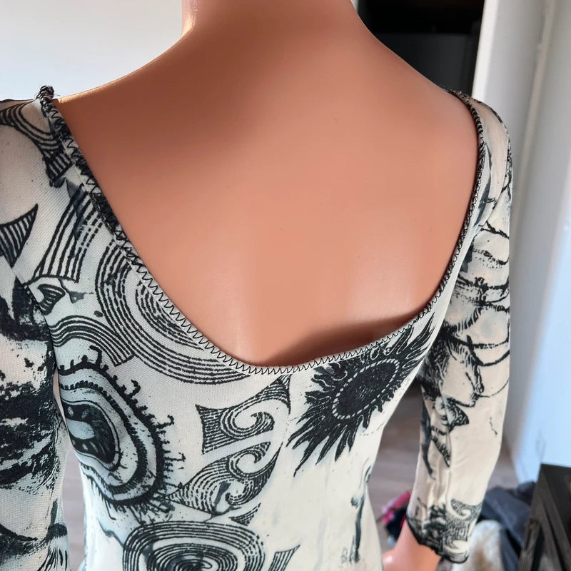 Roberto Cavalli - Maxi Dress - 42 XL - Vintage 2003