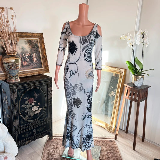 Roberto Cavalli - Maxi Dress - 42 XL - Vintage 2003