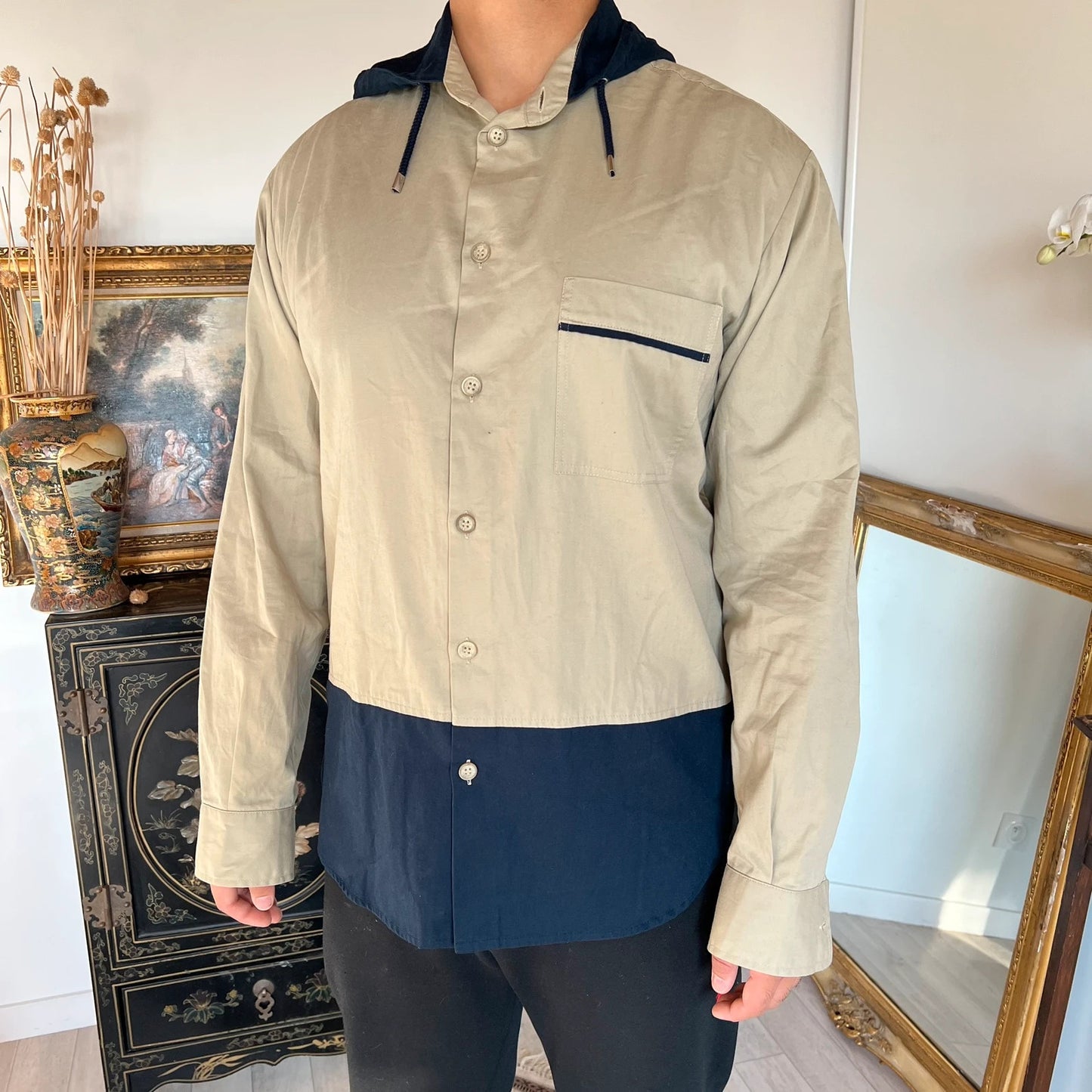 Dolce & Gabbana D&G  - overshirt hoodie veste - taille L