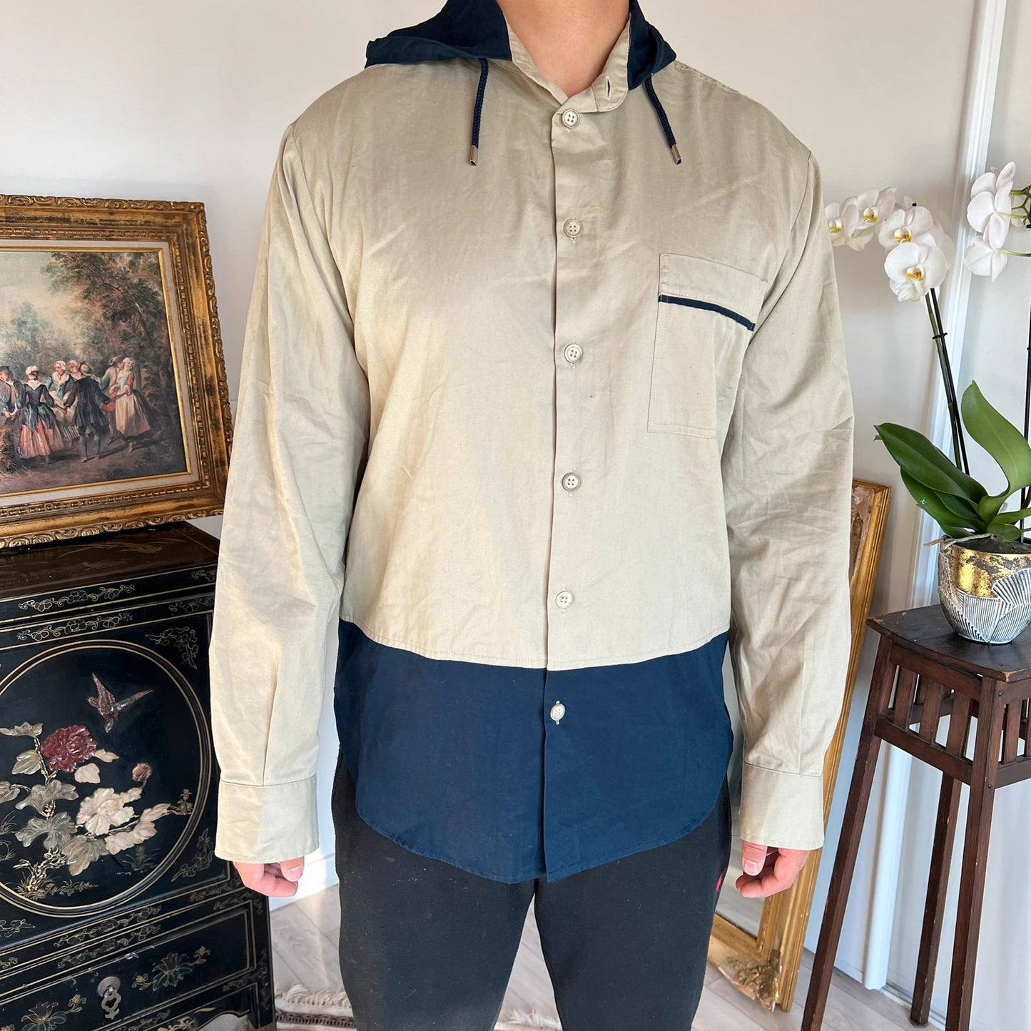 Dolce & Gabbana D&G  - overshirt hoodie veste - taille L