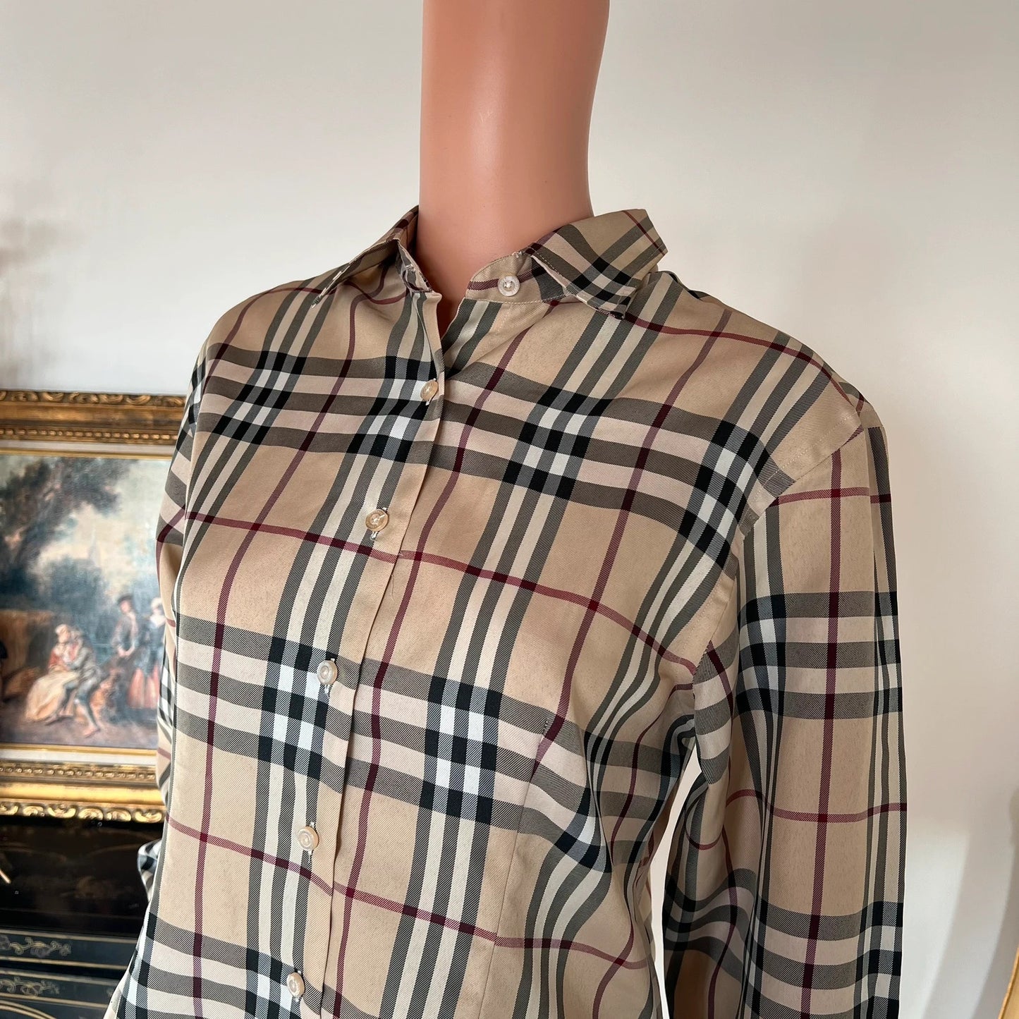 Burberry - Chemise - L 40 - Tartan