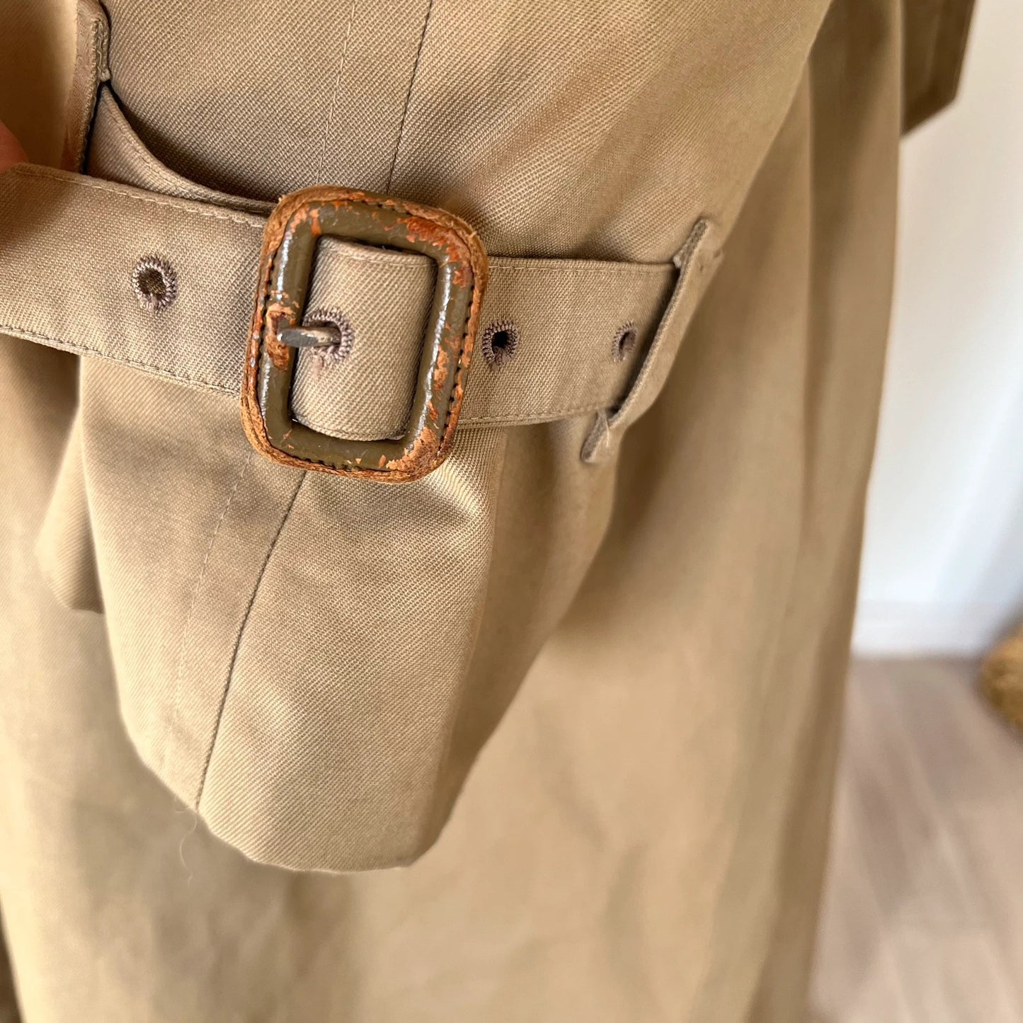 Burberry - Trenchcoat Beige - L 40 XL 42 - Vintage
